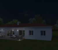 maison sorgue by night